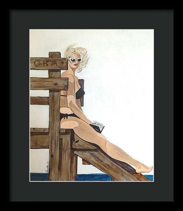 Lady Lake - Framed Print
