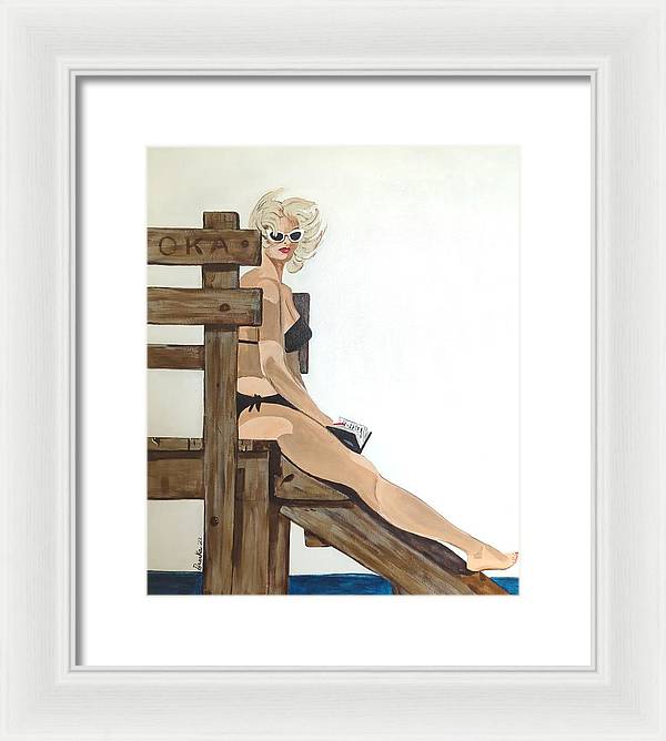 Lady Lake - Framed Print