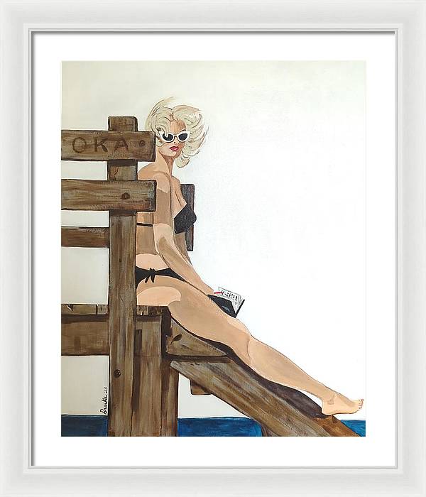 Lady Lake - Framed Print