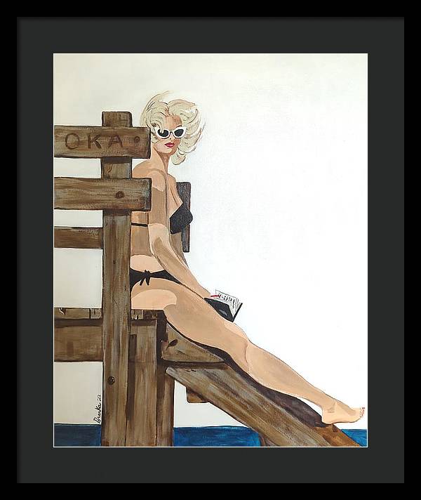 Lady Lake - Framed Print