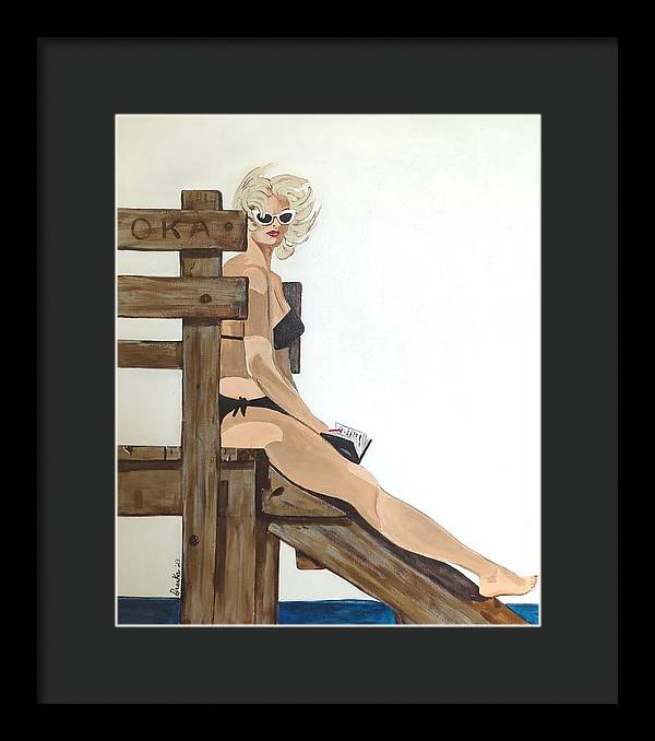 Lady Lake - Framed Print