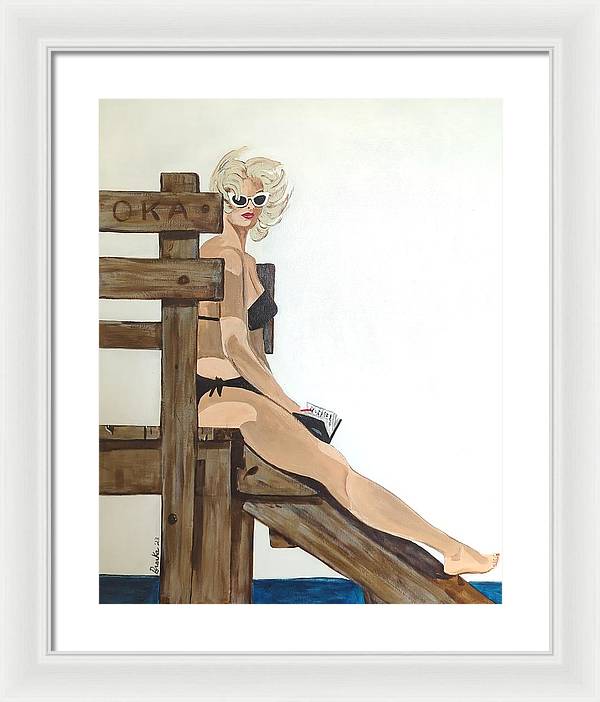 Lady Lake - Framed Print