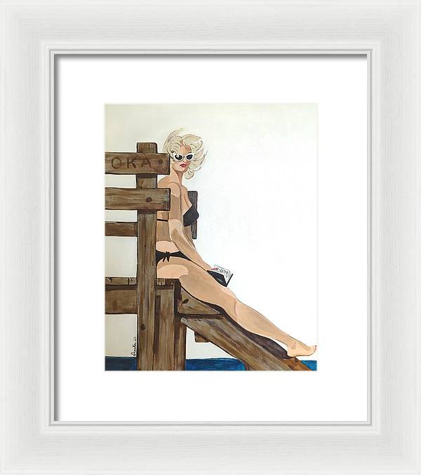 Lady Lake - Framed Print