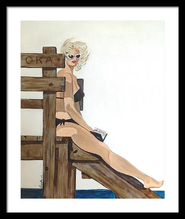 Lady Lake - Framed Print