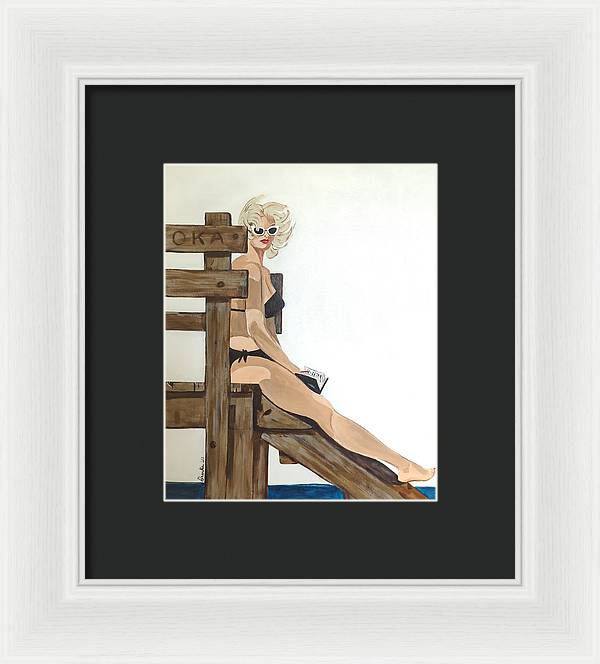Lady Lake - Framed Print