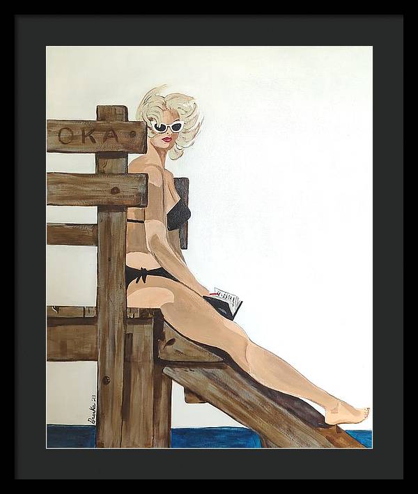 Lady Lake - Framed Print