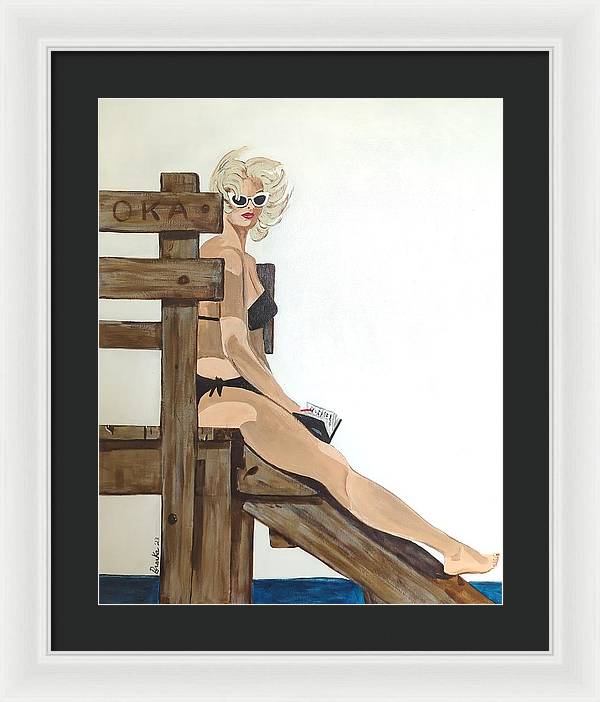 Lady Lake - Framed Print