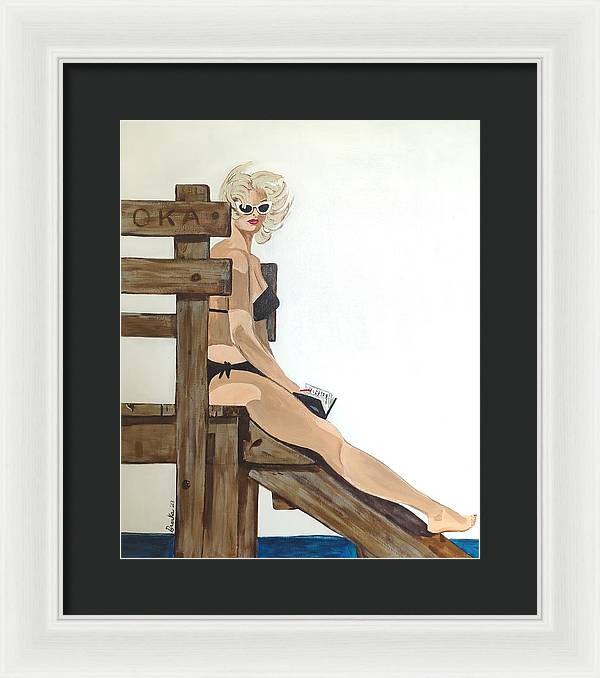 Lady Lake - Framed Print