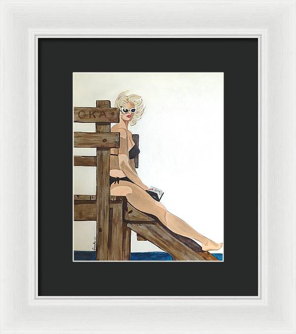 Lady Lake - Framed Print