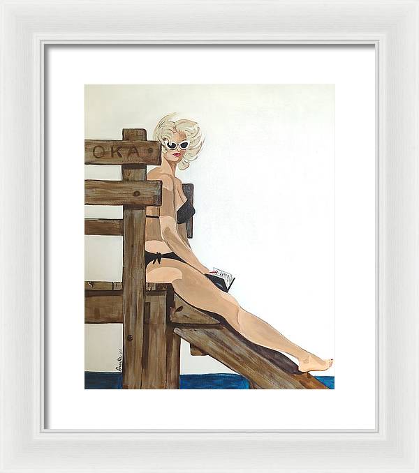 Lady Lake - Framed Print