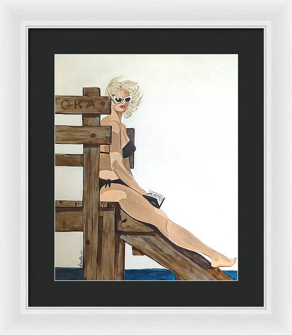 Lady Lake - Framed Print