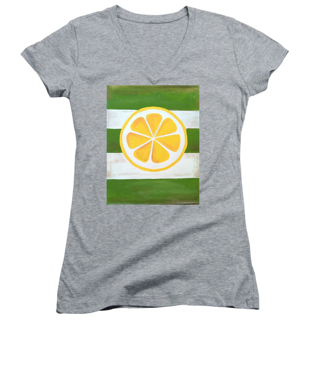 Lemon Slice - Women's V-Neck