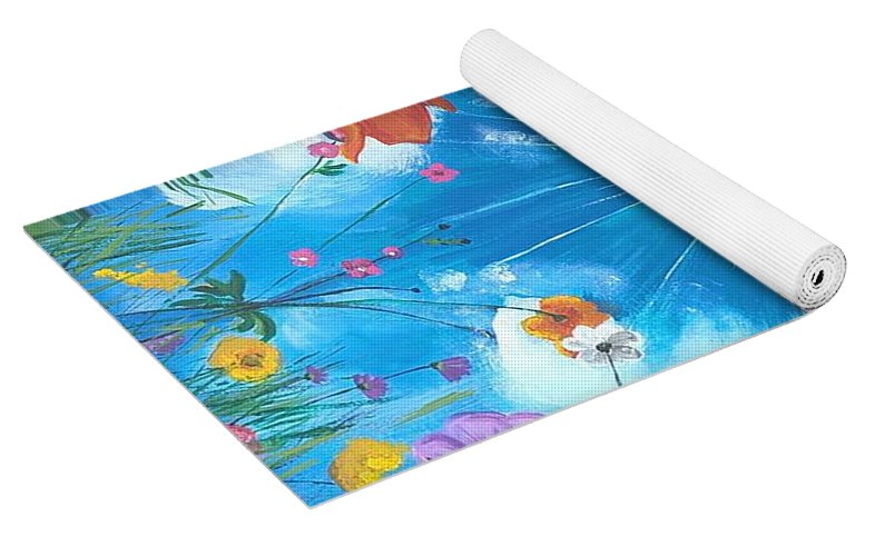 Looking Up - Yoga Mat