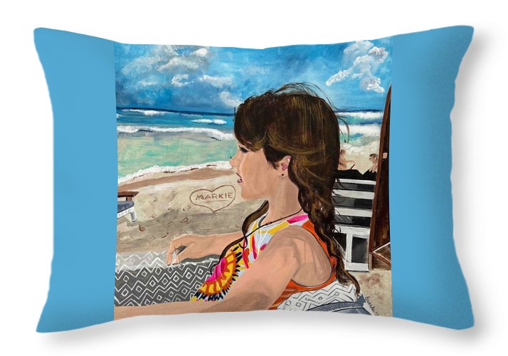 Markie - Throw Pillow