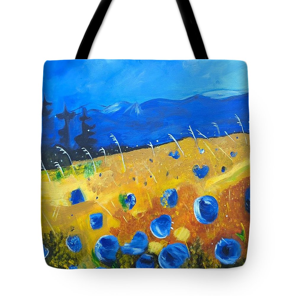Meadow at Dawn - Tote Bag
