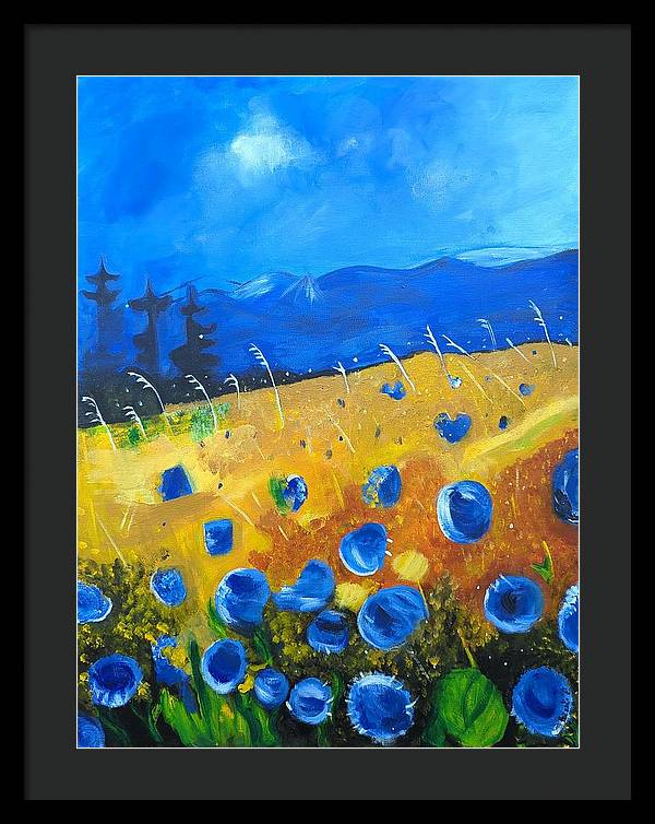 Meadow at Dawn - Framed Print