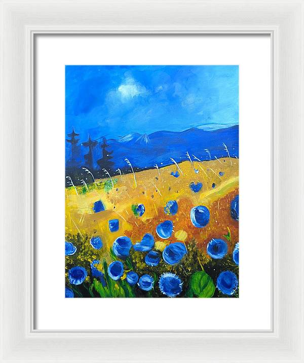 Meadow at Dawn - Framed Print