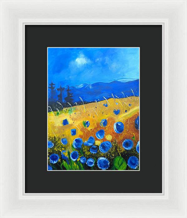 Meadow at Dawn - Framed Print