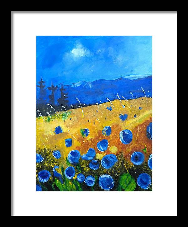 Meadow at Dawn - Framed Print