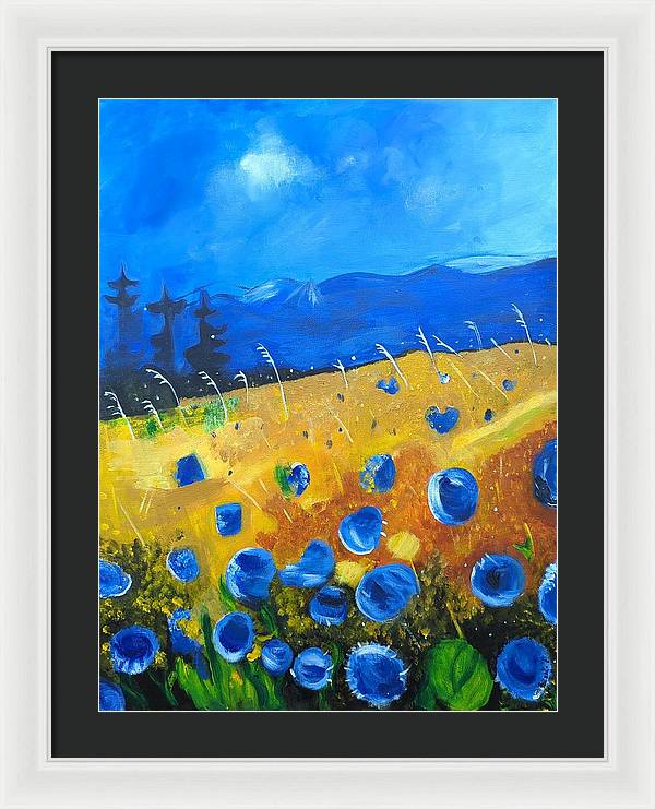 Meadow at Dawn - Framed Print