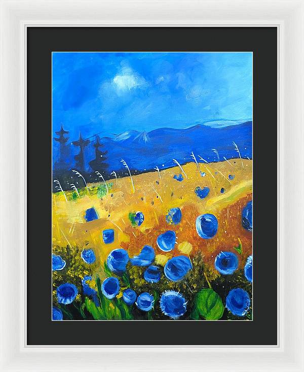 Meadow at Dawn - Framed Print