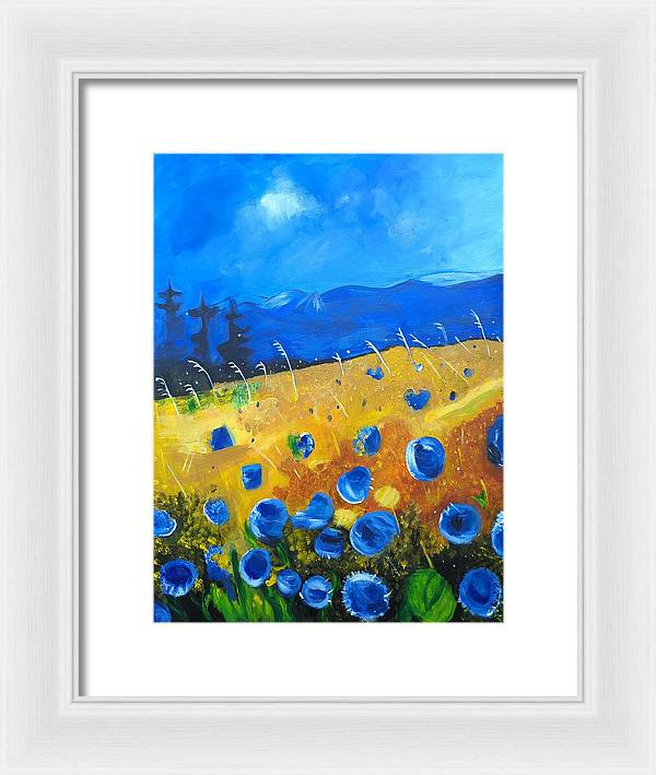 Meadow at Dawn - Framed Print