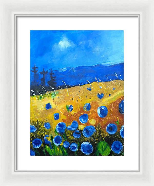 Meadow at Dawn - Framed Print