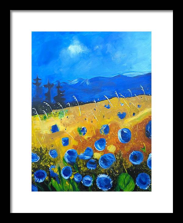 Meadow at Dawn - Framed Print