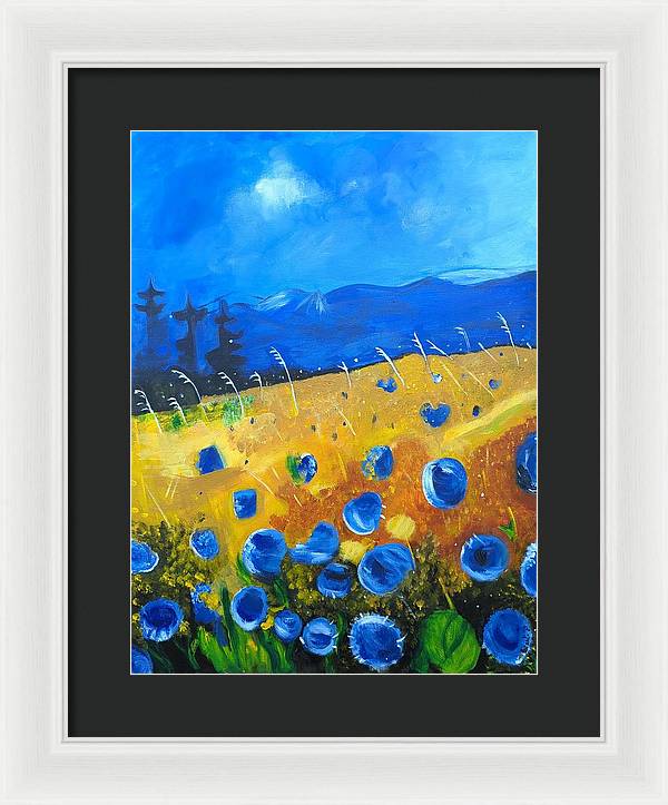 Meadow at Dawn - Framed Print