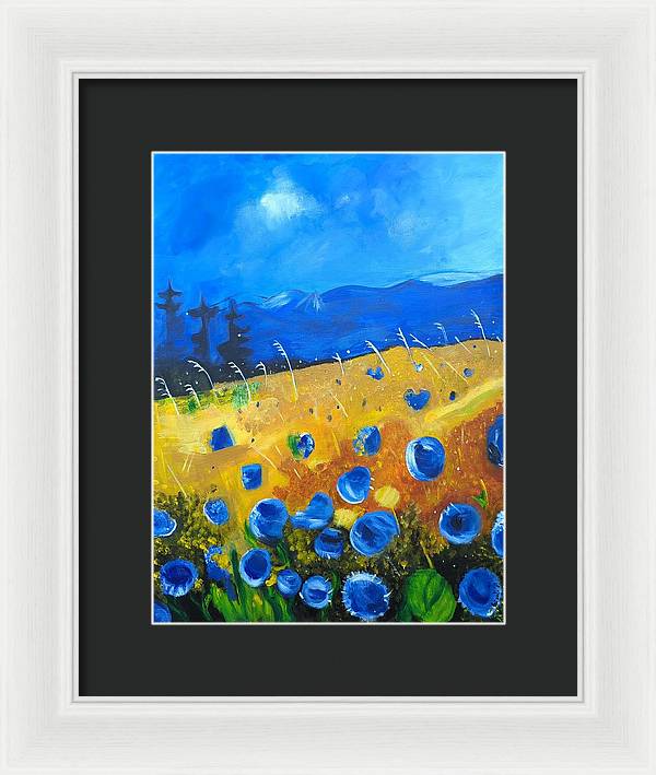 Meadow at Dawn - Framed Print