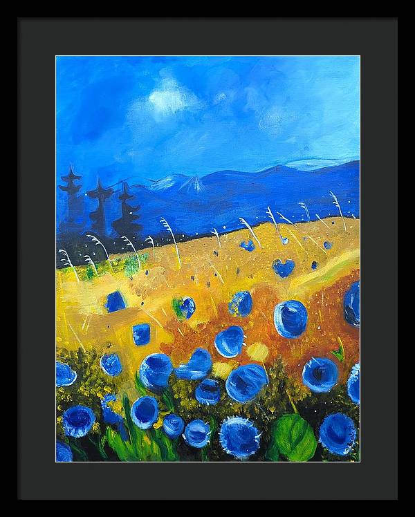 Meadow at Dawn - Framed Print