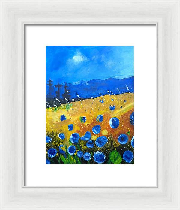 Meadow at Dawn - Framed Print