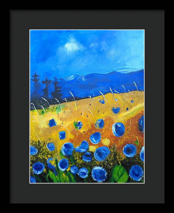 Meadow at Dawn - Framed Print
