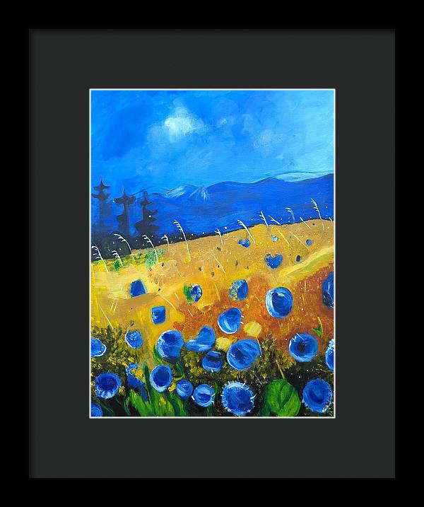 Meadow at Dawn - Framed Print