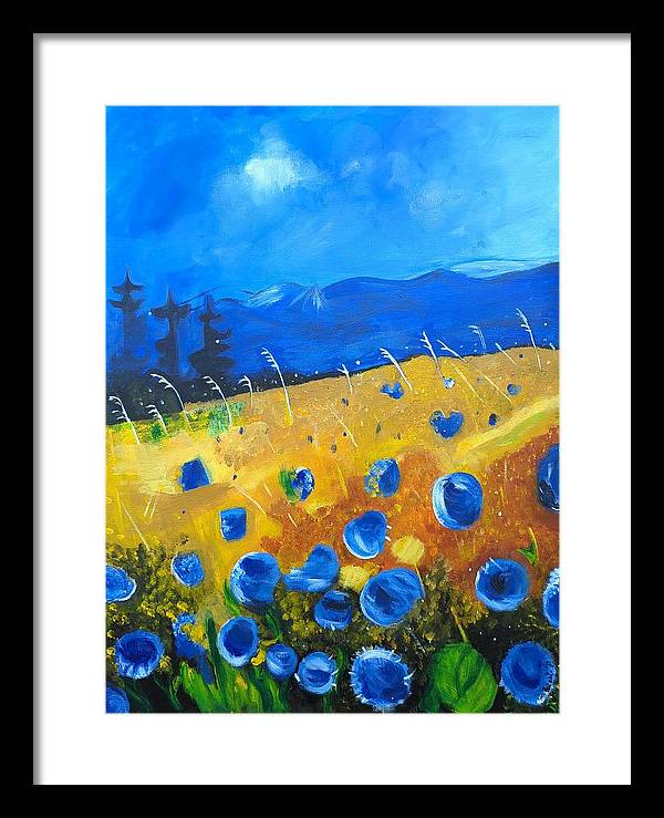 Meadow at Dawn - Framed Print