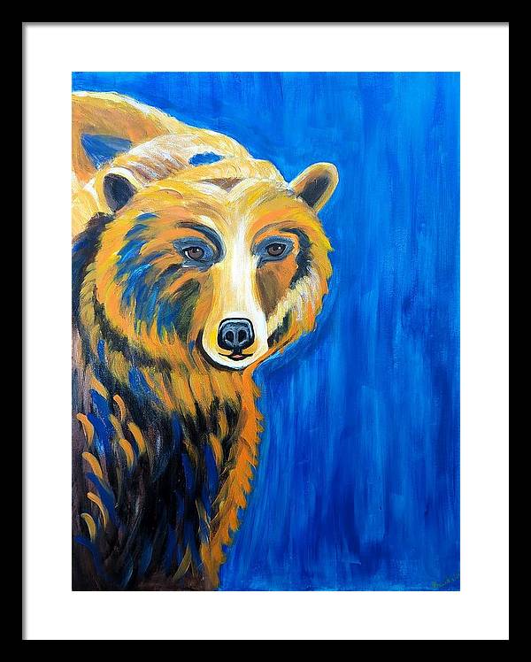 Muskoka Bear - Framed Print