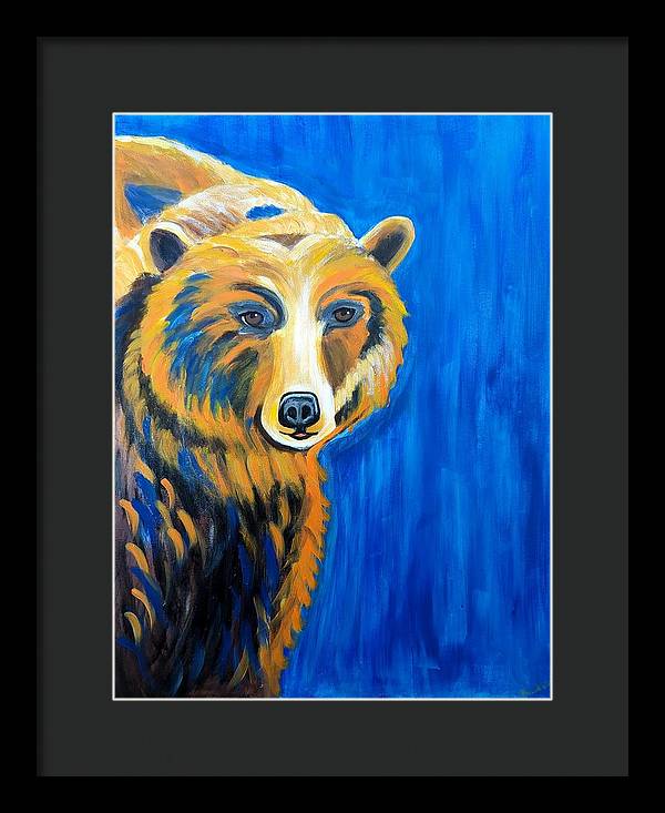 Muskoka Bear - Framed Print