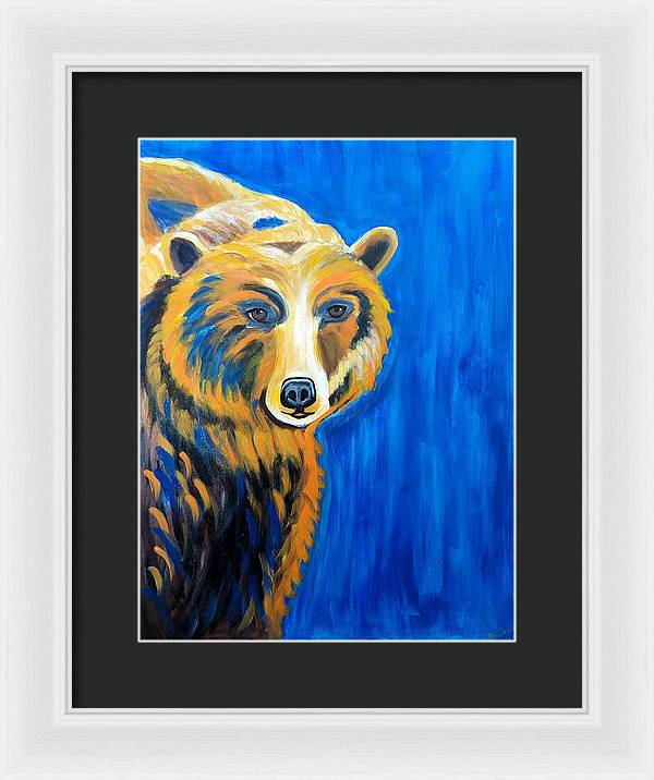 Muskoka Bear - Framed Print