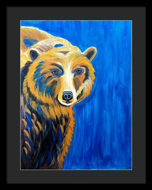 Muskoka Bear - Framed Print