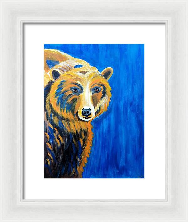 Muskoka Bear - Framed Print