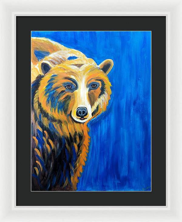 Muskoka Bear - Framed Print