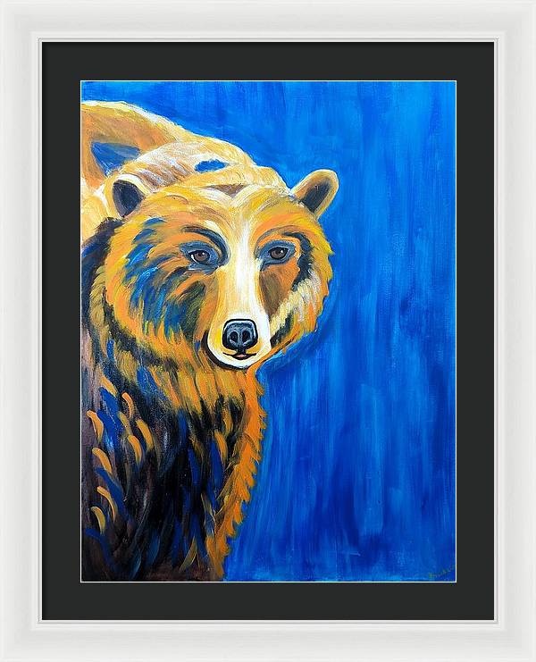 Muskoka Bear - Framed Print