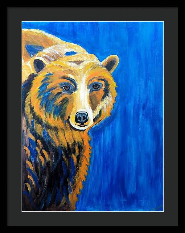 Muskoka Bear - Framed Print