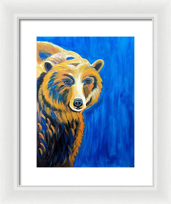 Muskoka Bear - Framed Print