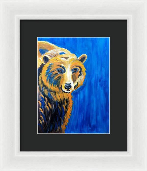 Muskoka Bear - Framed Print