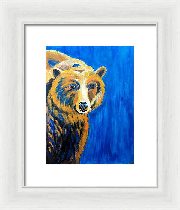 Muskoka Bear - Framed Print