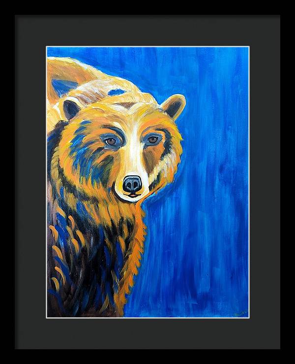 Muskoka Bear - Framed Print