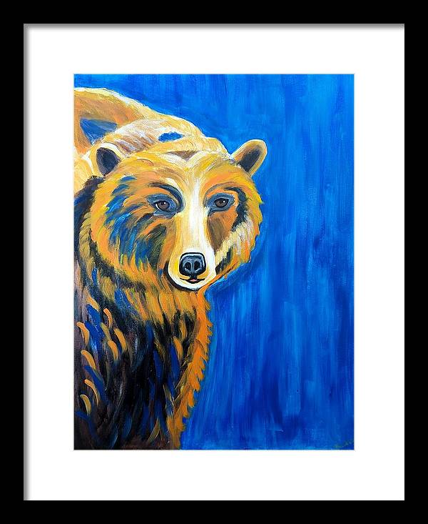 Muskoka Bear - Framed Print