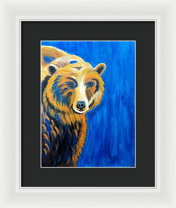 Muskoka Bear - Framed Print