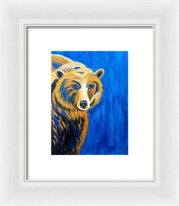Muskoka Bear - Framed Print